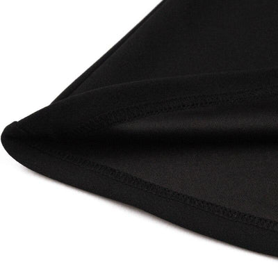 Svart Vintage Høstkjole