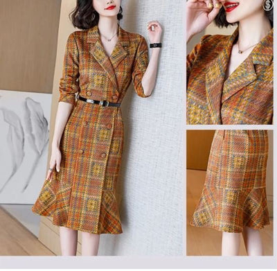 Vintage Canada Coffee Dress