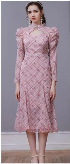 Vintage Canada Kjole Lavendel