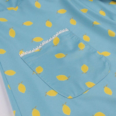 Vintage Kjole Med Blondekrage