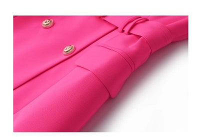 Vintage 40-Talls Blyantkjole Fuschia