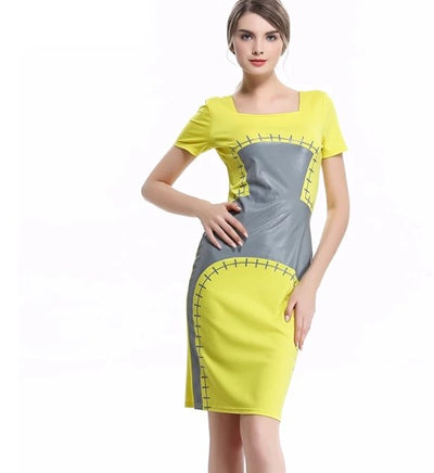 Vintage Chic Pencil Dress Gul