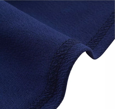 Vintage Pencil Chic Navy Kjole