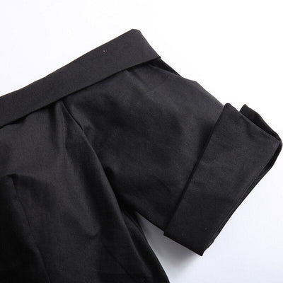 Vintage Off Shoulder Tartan-Kjole