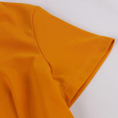 Vintage Ingefær Kjole