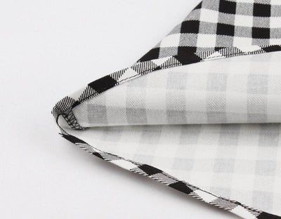 60-Talls Gingham Check-Kjole
