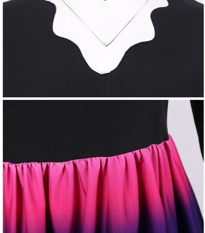 Vintage Vinterhimmel Julekjole