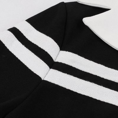 Vintage Vinterkjole Svart