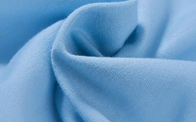 Vintage Blå Dagskjole