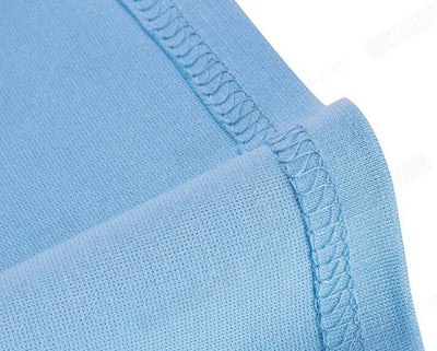 Vintage Blå Dagskjole