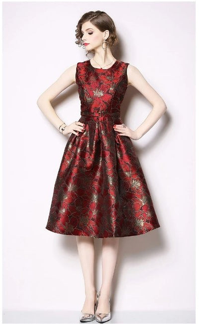 Vintage Lilla Dagskjole