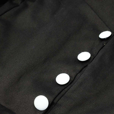 Vintage Kjole Med Høye Ermer