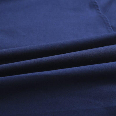 Vintage Langermet Marineblå Kjole