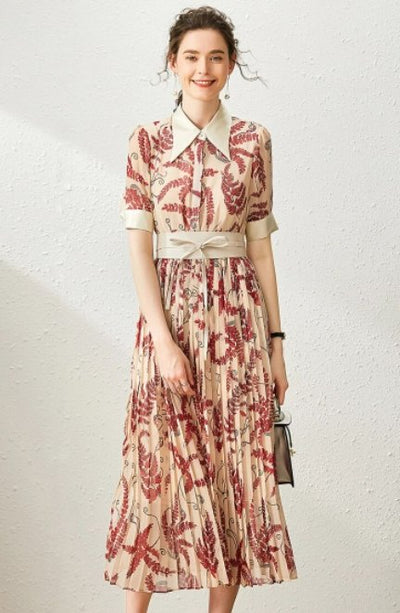 Rosa Moderne Vintage Kjole