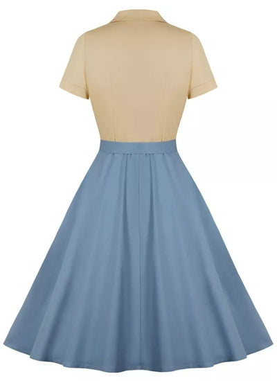 Vintage Pin-Up Kjole Fra 1950-Tallet