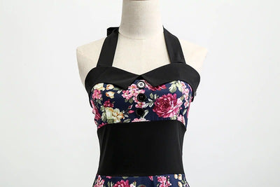 Vintage Pin-Up Kitsch-Kjole