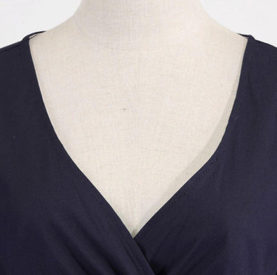 Vintage Rockabilly Kjole 50-Talls Marine