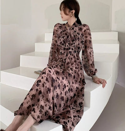 Vintage Rosa Kjole Fra 1940-Tallet