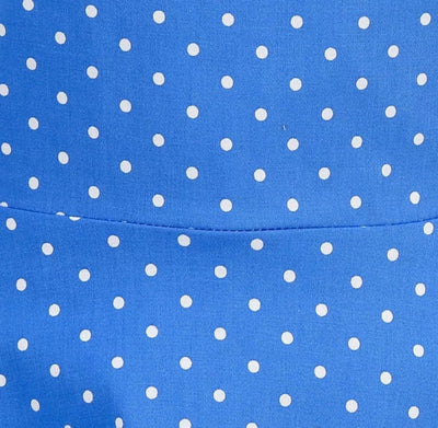 Vintage Sexy Pin Up Kjole Blå