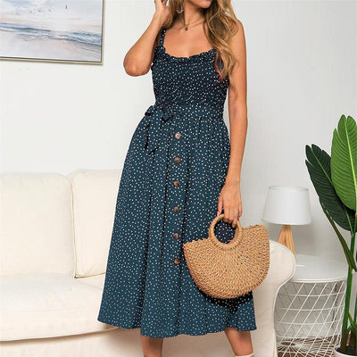 Vintage Sixties Dress Grønn