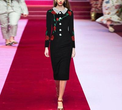 Vintage Britisk Kjole