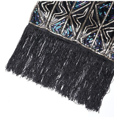 Vintage 20-Talls Gatsby Lang Gullkjole