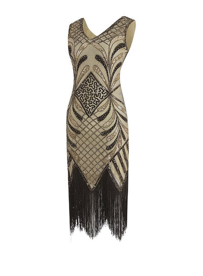 Gull Kjole I 20-Tallsstil