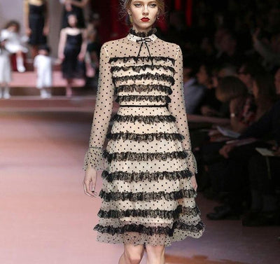 Vintage 40-Talls Kjole Rosa