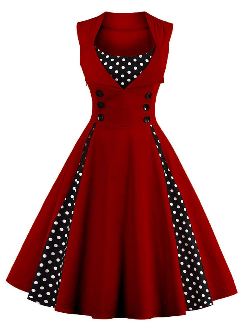 Retro Rockabilly Kjole