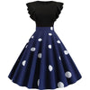 Rockabilly Kjole Med Capsermer