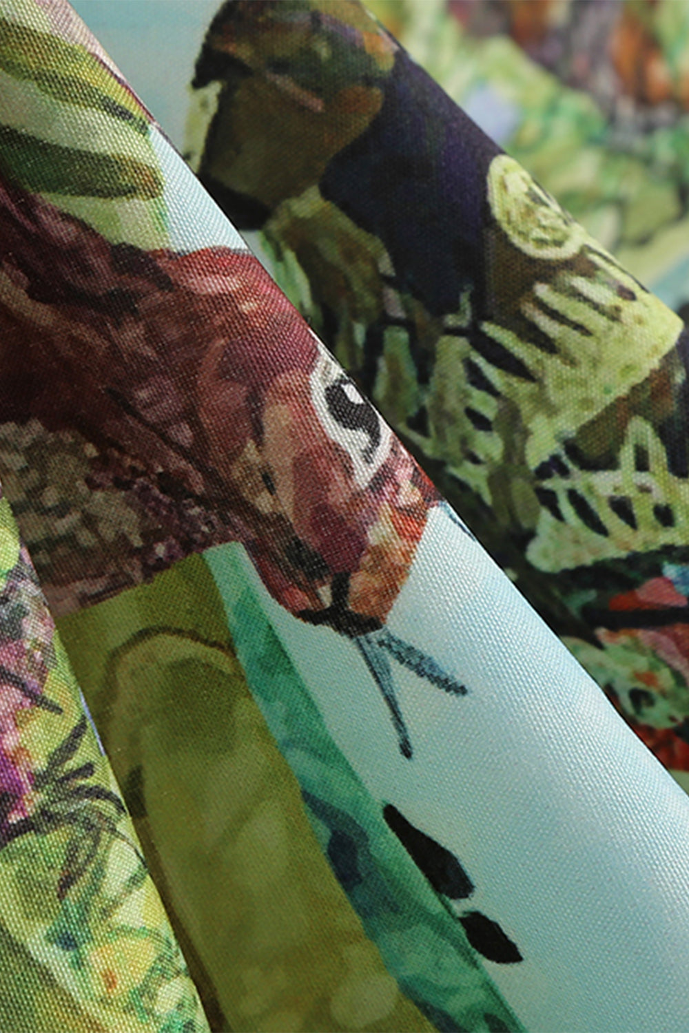 Vintage Blomsterkjole Fra 1950-Tallet