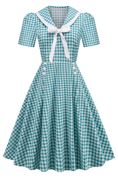 Vintage Kjole Med Sløyfe