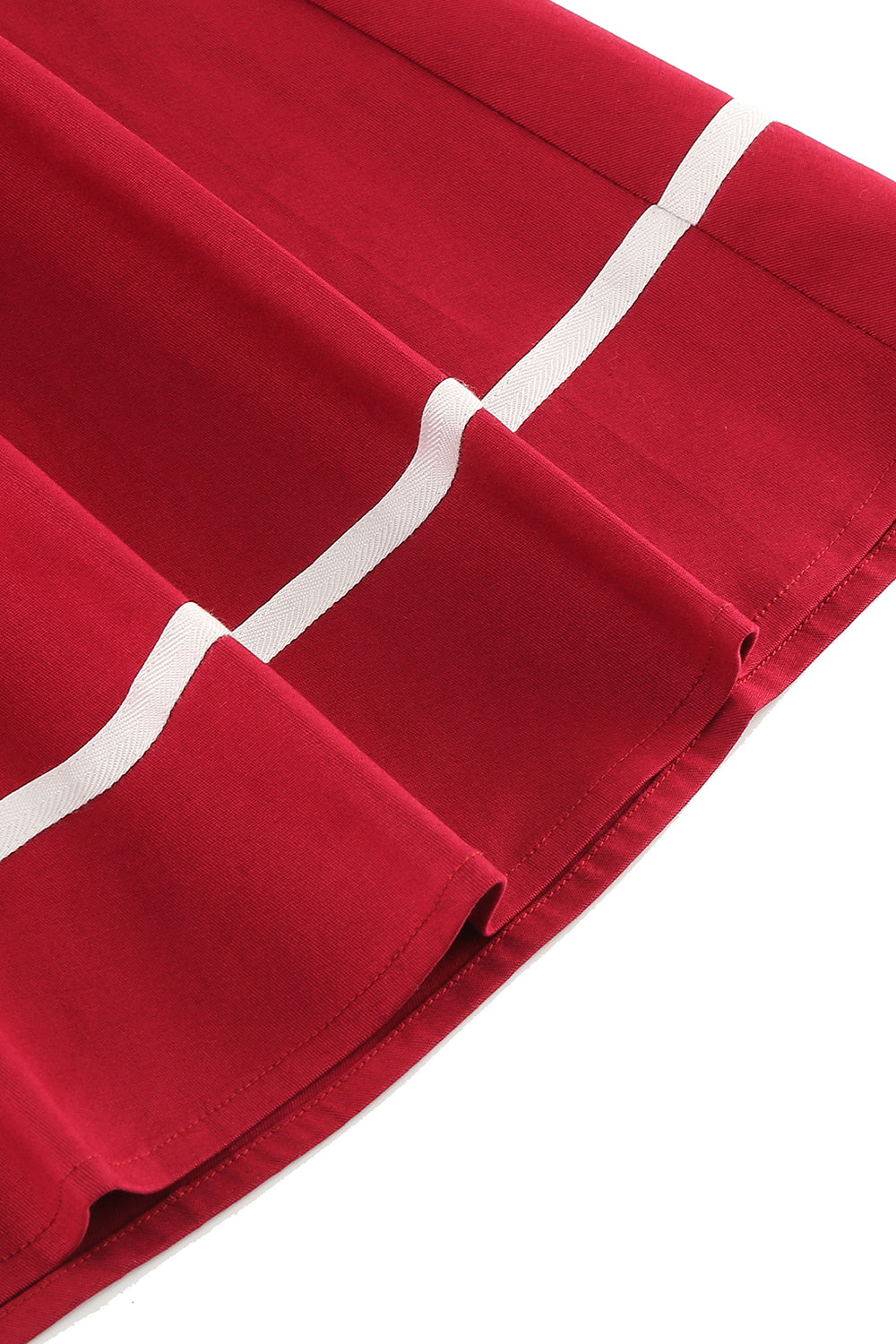 Vintage 50-Talls V-Hals Pin Up-Kjole