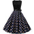 Polka Dot Rockabilly Kjole