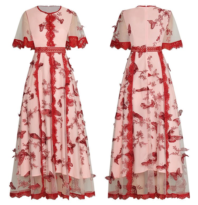 Vintage Blomsterkjole Fra 40-Tallet