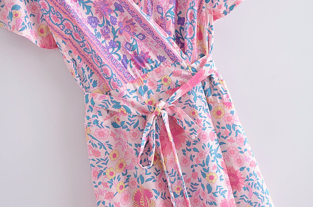 Vakker Rosa Kjole Fra 70-Tallet