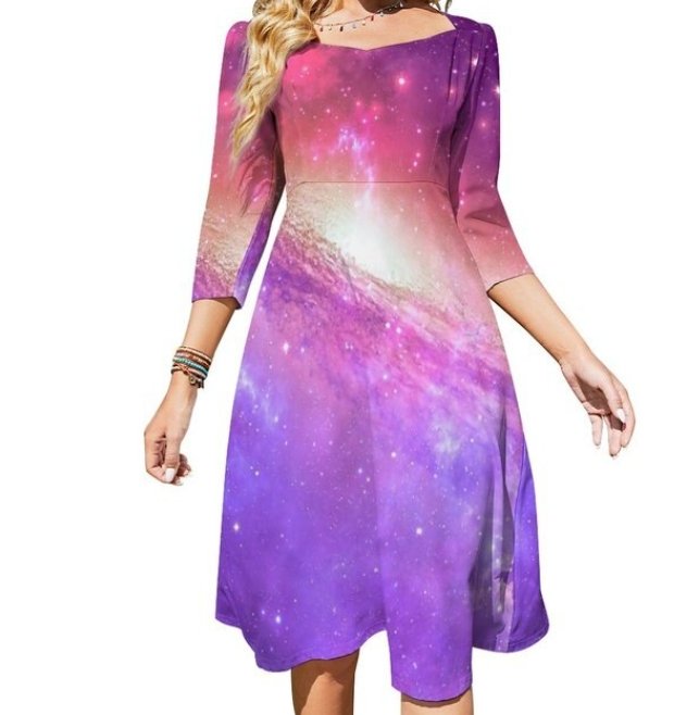 Vintage Rosa Kjole For Kvinner Fra 70-Tallet