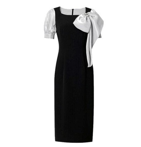 Vintage Petite Svart Kjole