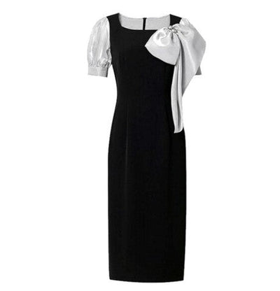 Vintage Petite Svart Kjole