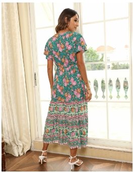 70-Talls Blomsterkjole