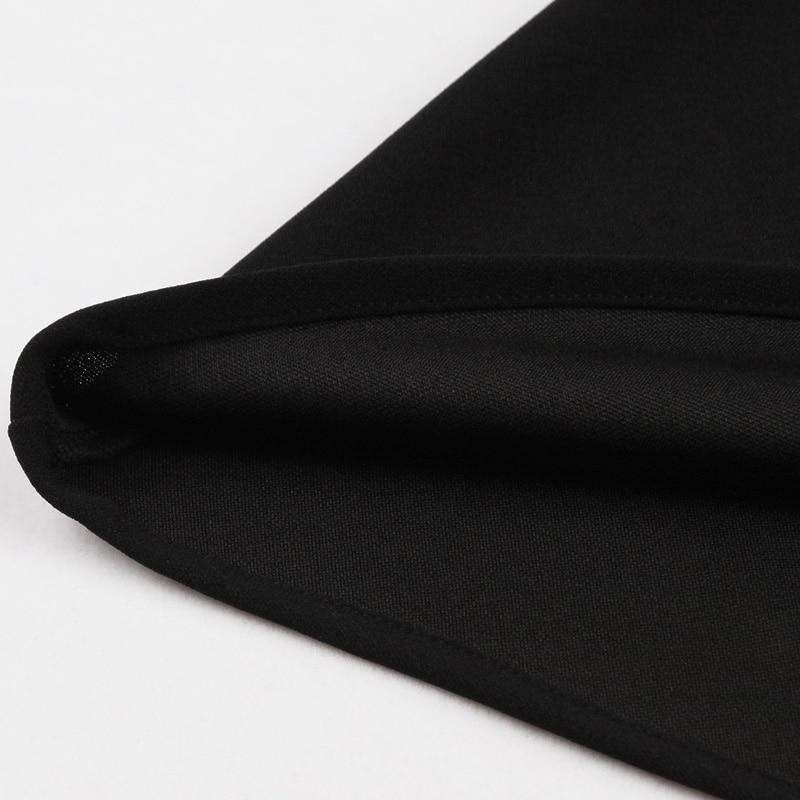 50-60-Talls Svart Kjole