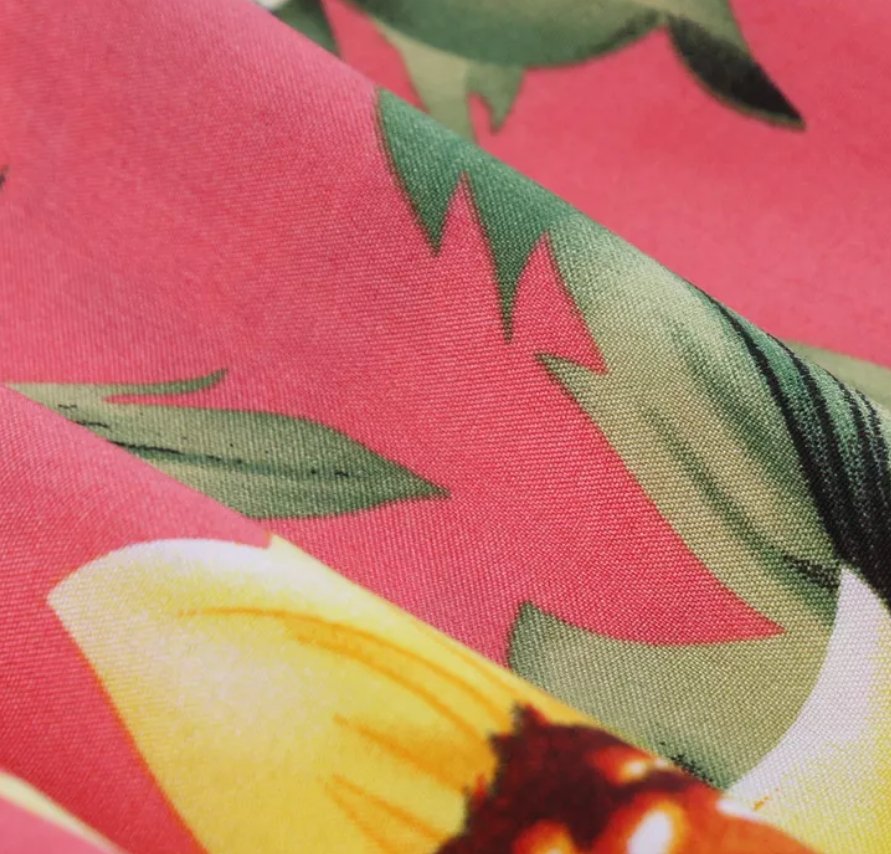 50s Pin Up Dress Vakre Blomster