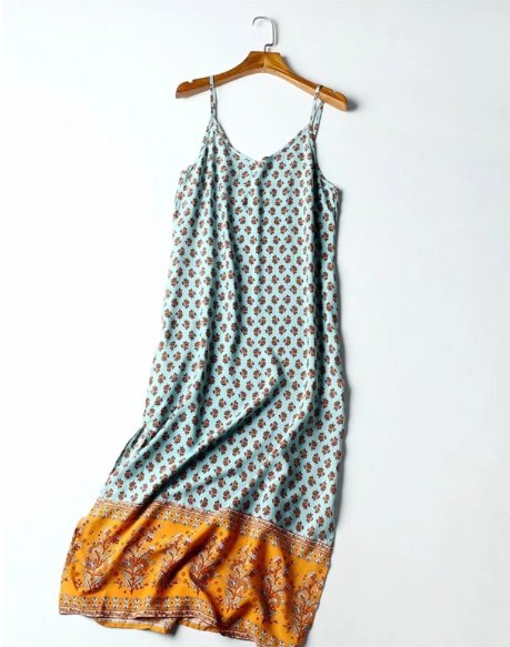 60-Talls 70-Talls Prikkete Kjole