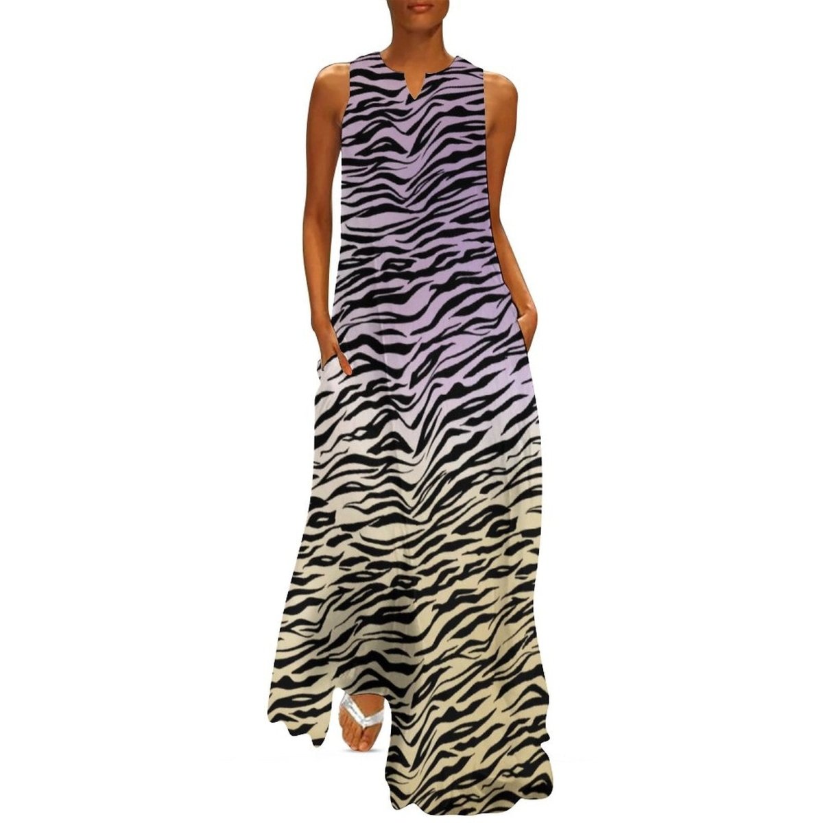 70-Talls Vintage Elegant Kjole