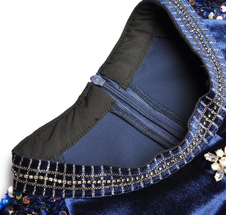 40-Talls Paljettkjole