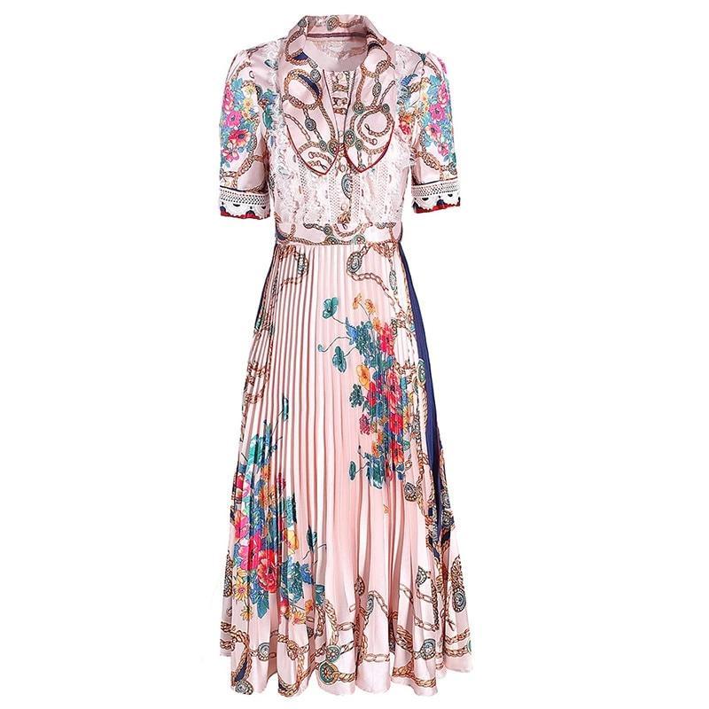 Kjole Med Sommerfuglkrage Fra 40-Tallet