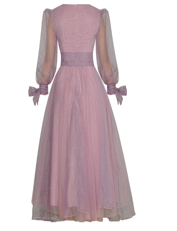 40-Tallskjole Lilla Plissert Skjørt