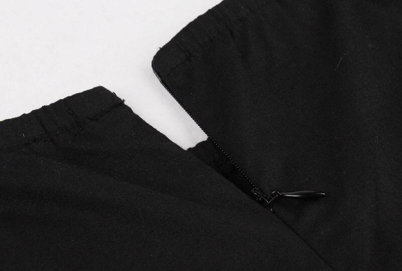 50 60 Tallet Rød Og Svart Kjole