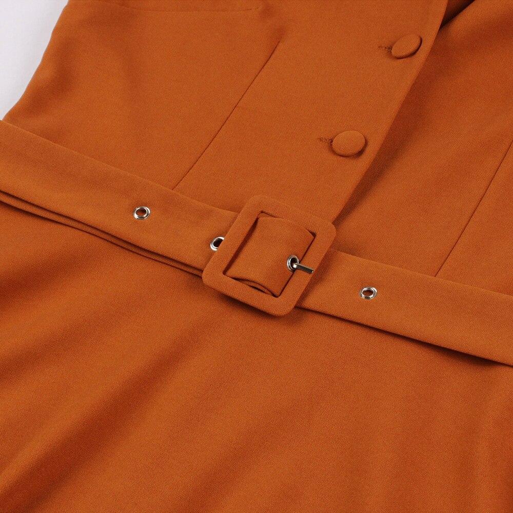 Oransje 50-Tallskjole