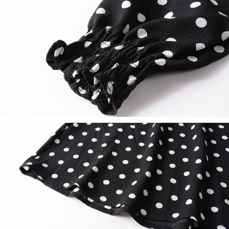 Elastisk Prikkete Kjole Fra 60-Tallet